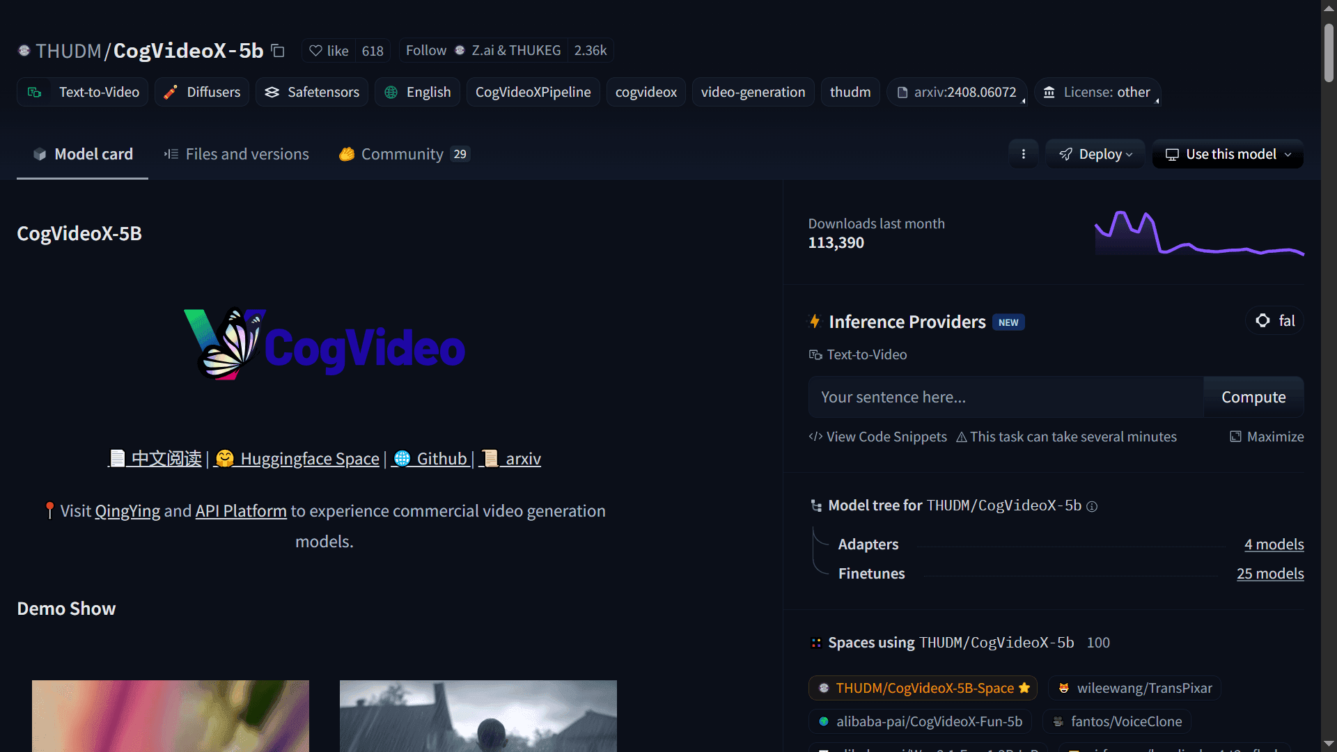 Tool Image - CogVideoX-5b