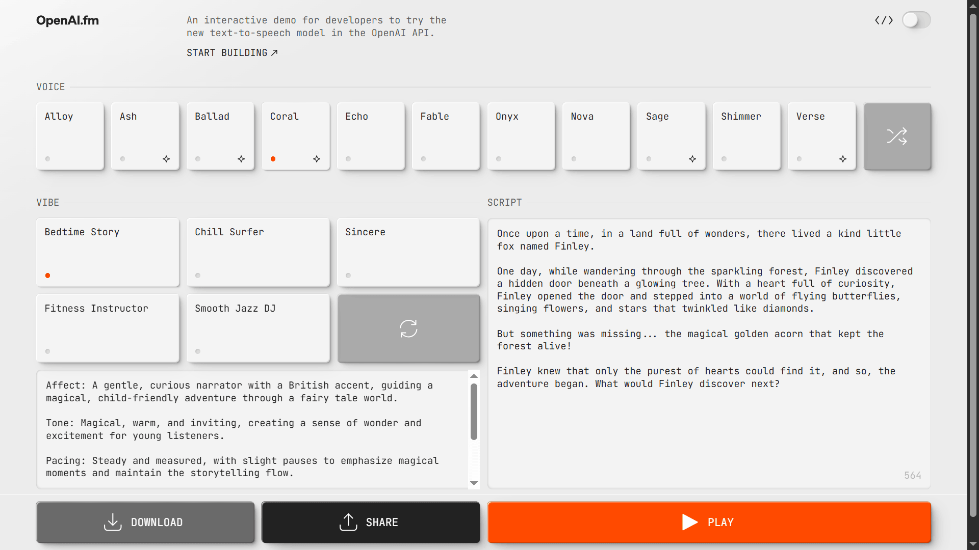Tool Image - OpenAI-fm
